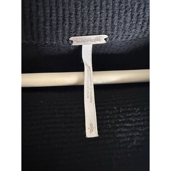 Free People Black Turtleneck Sweater Dress - Picture 4 of 5